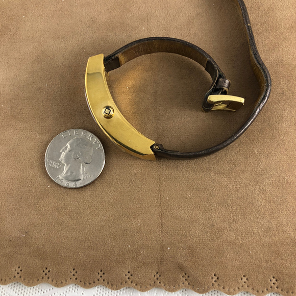 XY/YS Quartz Swiss Made Watch Brown Leather Strap main image 4